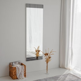 Hanah Home A350 Espejo Blanco de Melamina